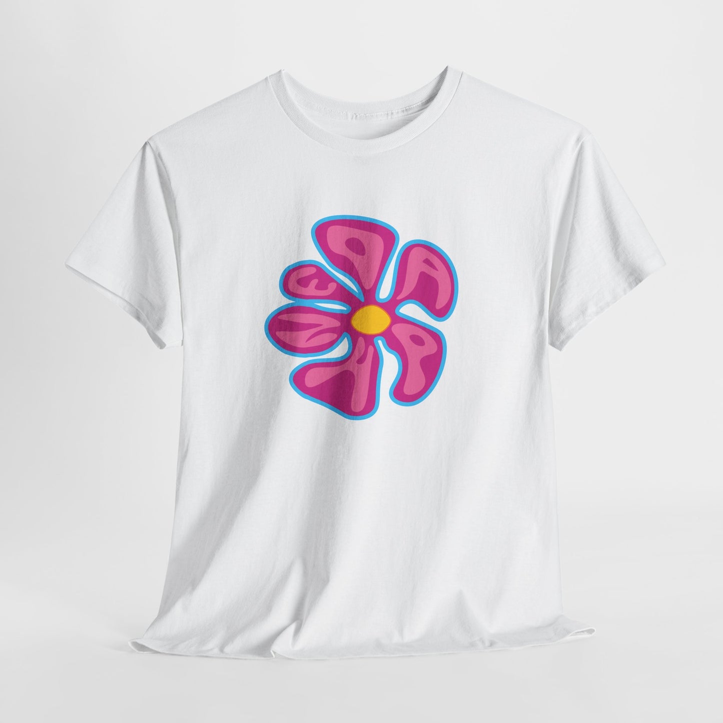 "Flower Power" Cotton Tee