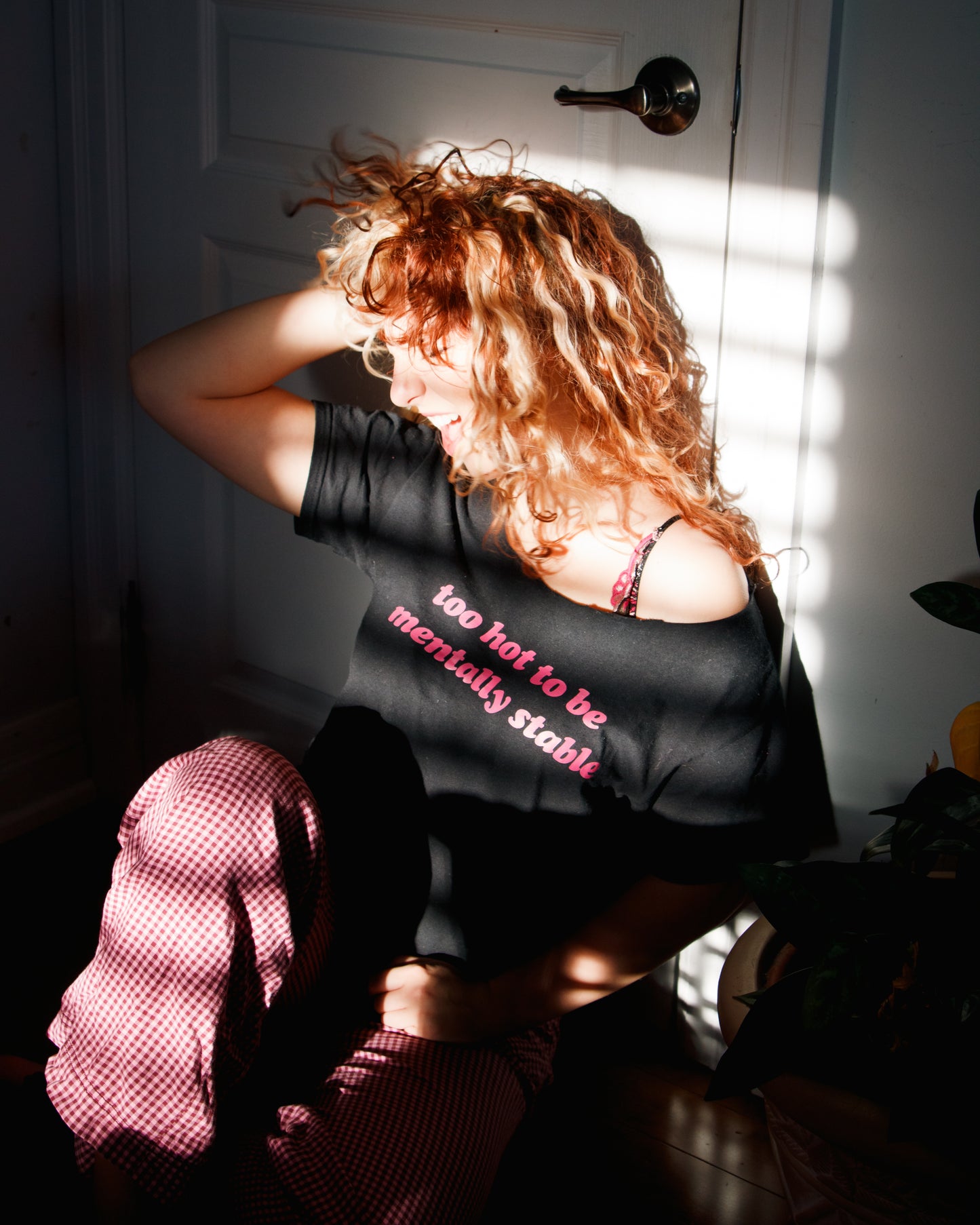 Too Hot To Be Mentally Stable COTC MV Tee